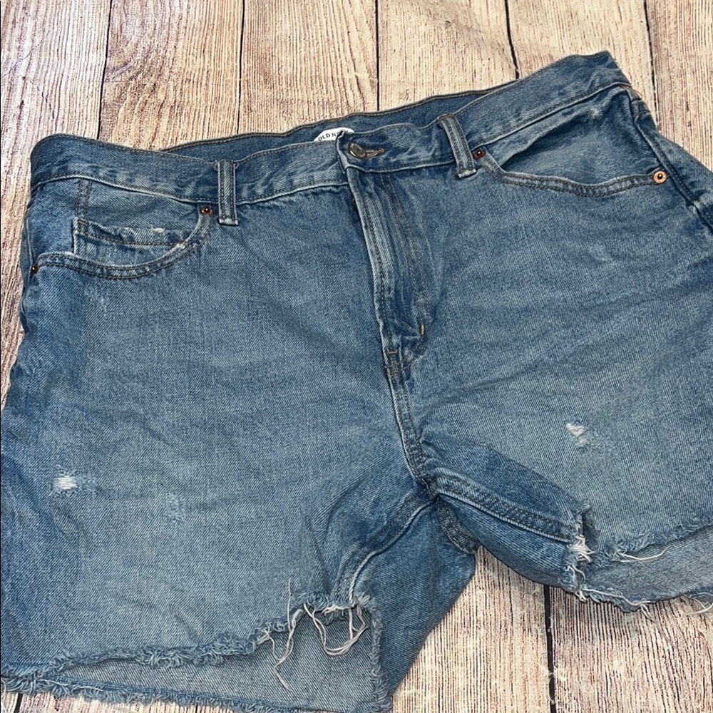 Old Navy Size 16 Jean Shorts High Rise